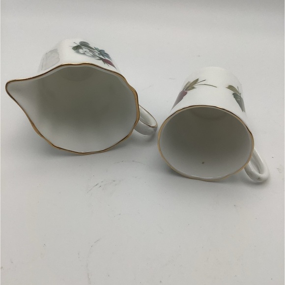 Vintage Royal Grafton England Fine Bone China Pitcher and Demitasse Cup - Picture 6 of 9